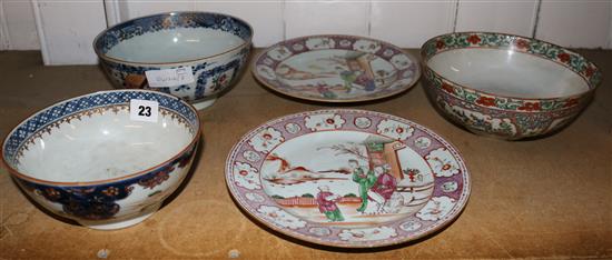 Mixed Oriental ceramics